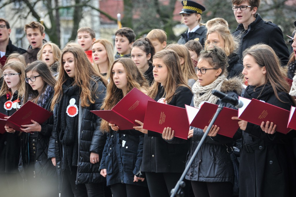Obchody święta Niepodległości na Placu Wolności
