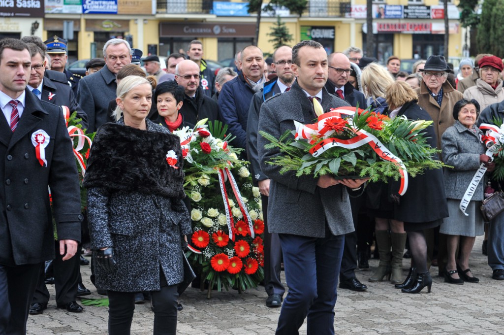 Obchody święta Niepodległości na Placu Wolności
