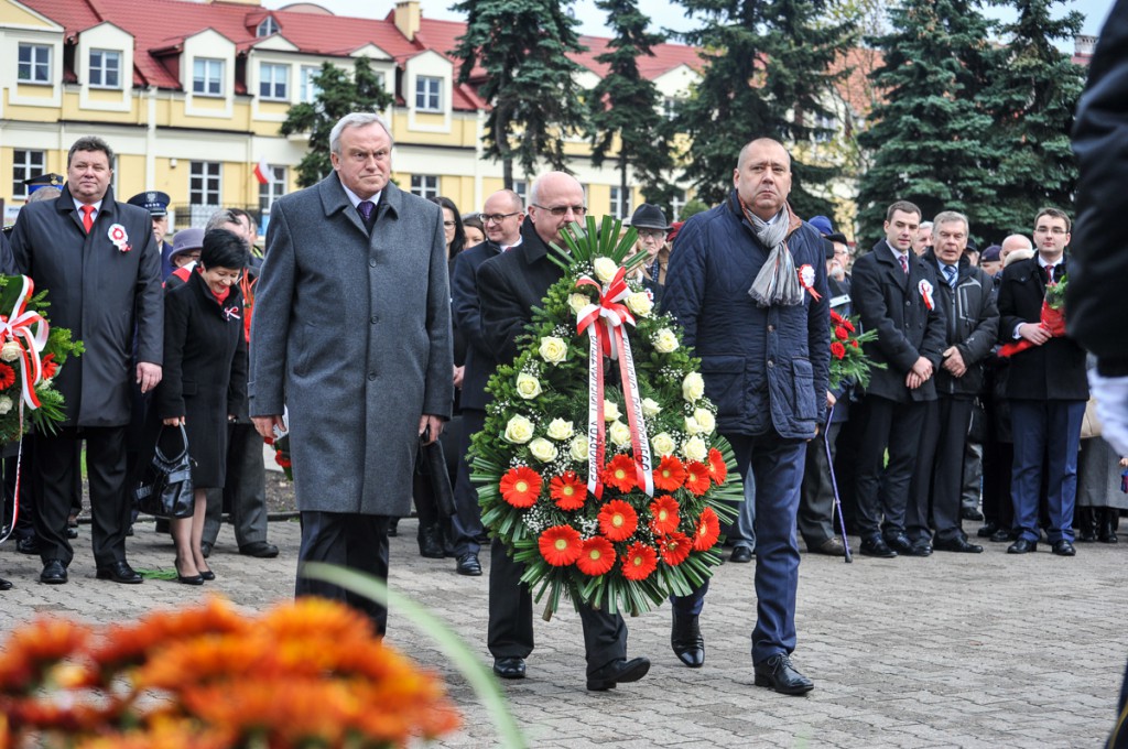 Obchody święta Niepodległości na Placu Wolności