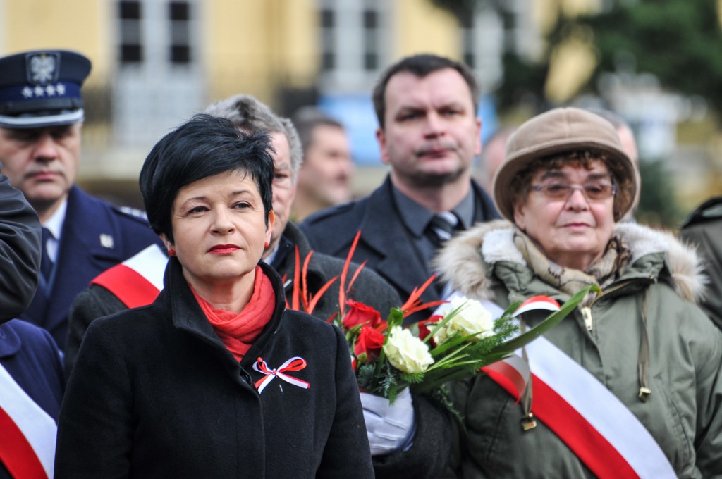 Obchody święta Niepodległości na Placu Wolności