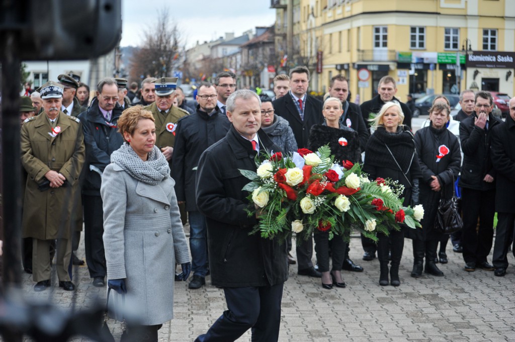 Obchody święta Niepodległości na Placu Wolności