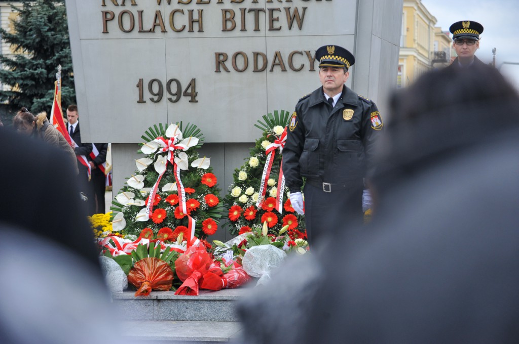Obchody święta Niepodległości na Placu Wolności