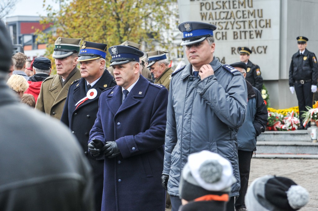 Obchody święta Niepodległości na Placu Wolności