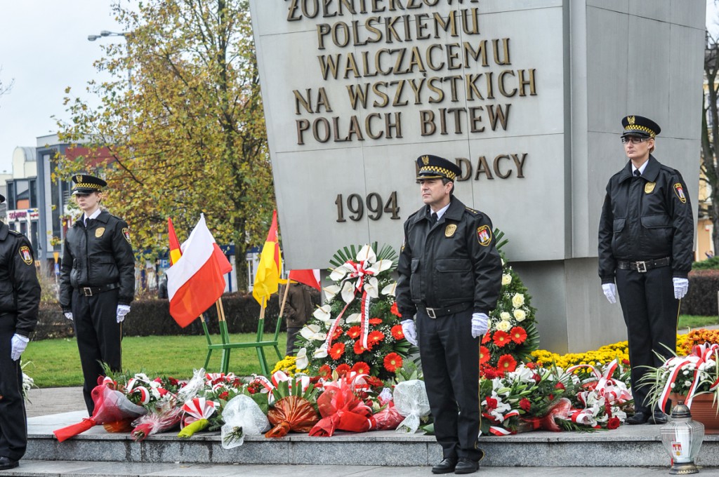 Obchody święta Niepodległości na Placu Wolności