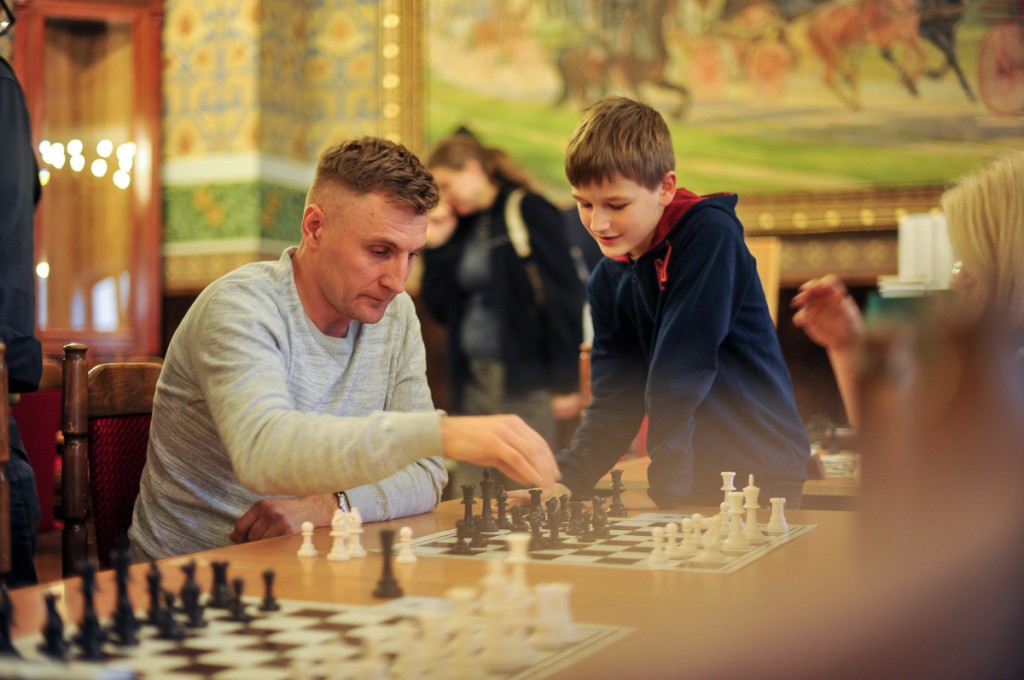 Turniej szachów szybkich w Starej Remizie