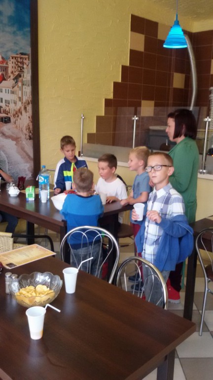 Zajęcia dla dzieci w pizzerii Neapol