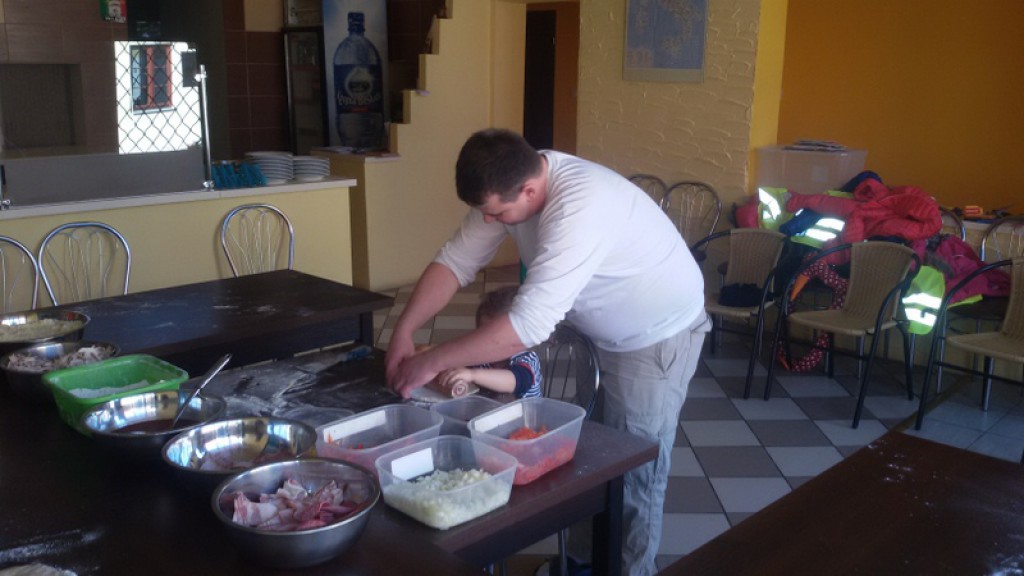 Zajęcia dla dzieci w pizzerii Neapol