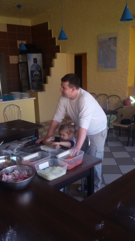 Zajęcia dla dzieci w pizzerii Neapol