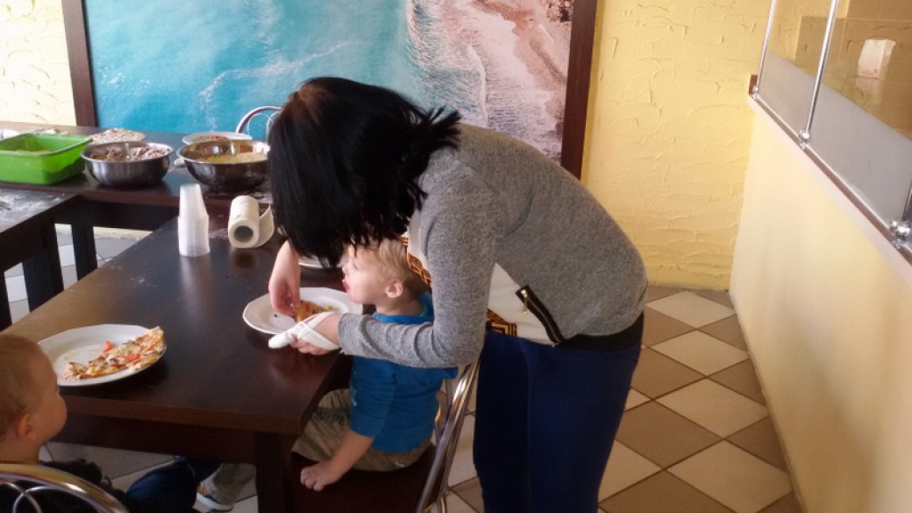 Zajęcia dla dzieci w pizzerii Neapol