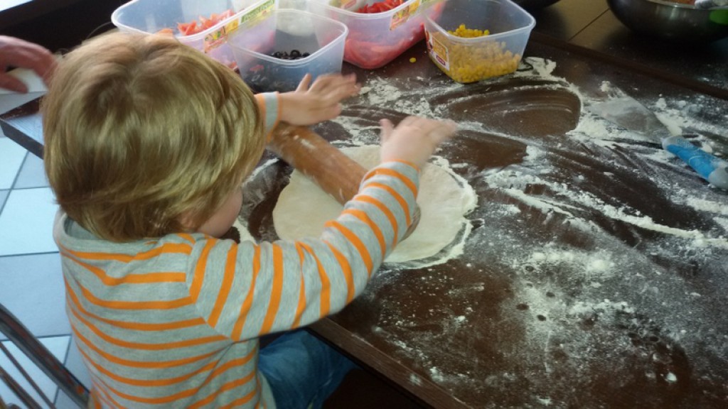 Zajęcia dla dzieci w pizzerii Neapol