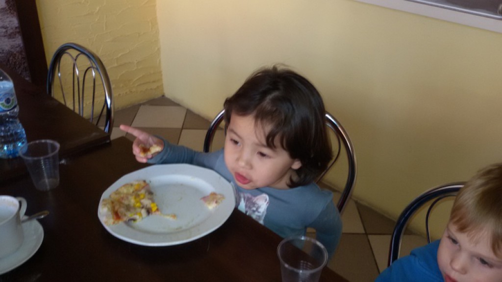 Zajęcia dla dzieci w pizzerii Neapol