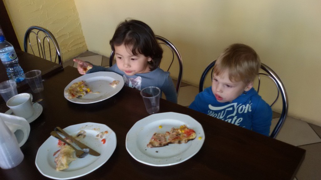 Zajęcia dla dzieci w pizzerii Neapol