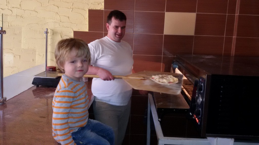 Zajęcia dla dzieci w pizzerii Neapol