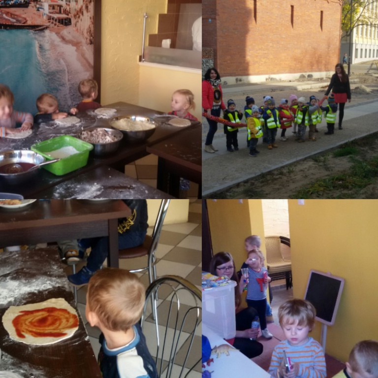 Zajęcia dla dzieci w pizzerii Neapol