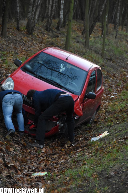 Kolizja na DK 62 we Włocławku