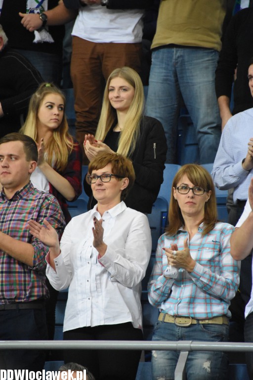 Kibice na meczu Anwil - Śląsk