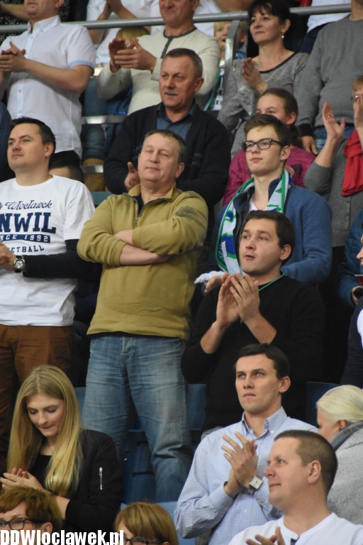 Kibice na meczu Anwil - Śląsk