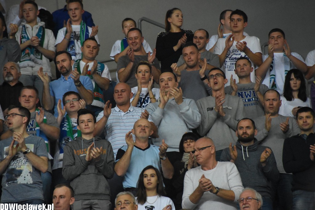 Kibice na meczu Anwil - Śląsk