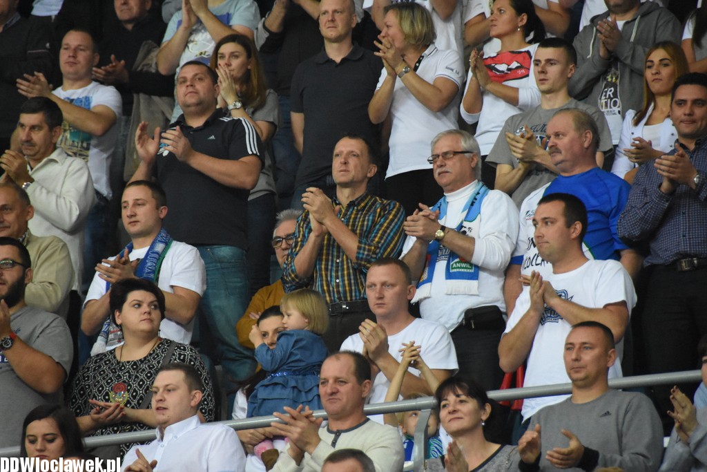Kibice na meczu Anwil - Śląsk