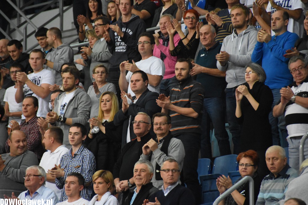 Kibice na meczu Anwil - Śląsk
