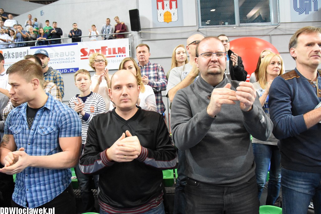 Kibice na meczu Anwil - Śląsk