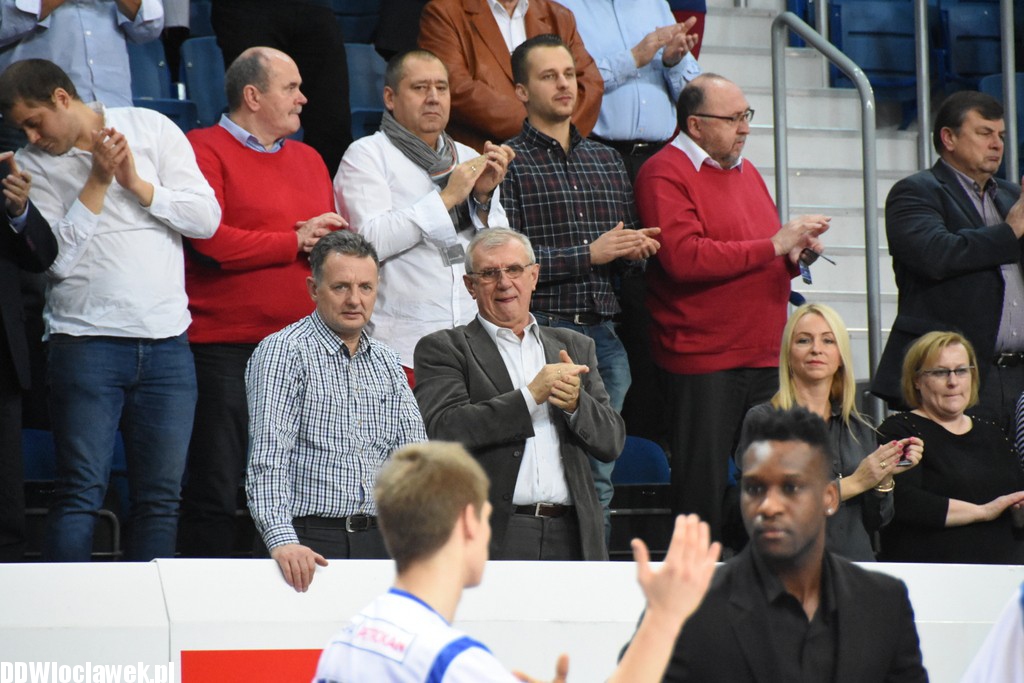 Kibice na meczu Anwil - Śląsk
