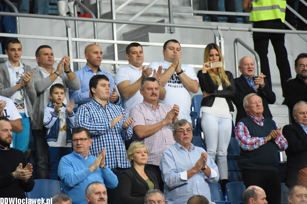 Kibice na meczu Anwil - Śląsk