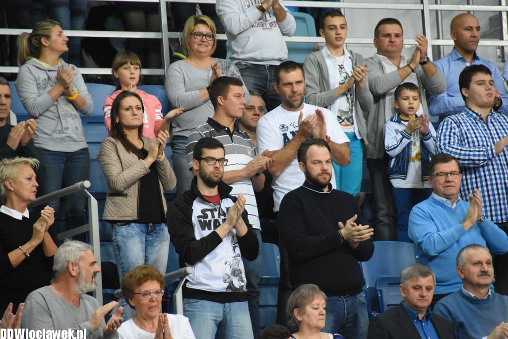 Kibice na meczu Anwil - Śląsk