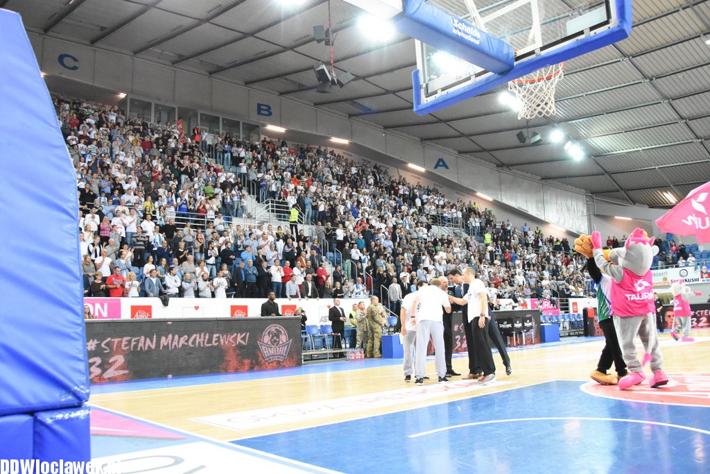 Kibice na meczu Anwil - Śląsk