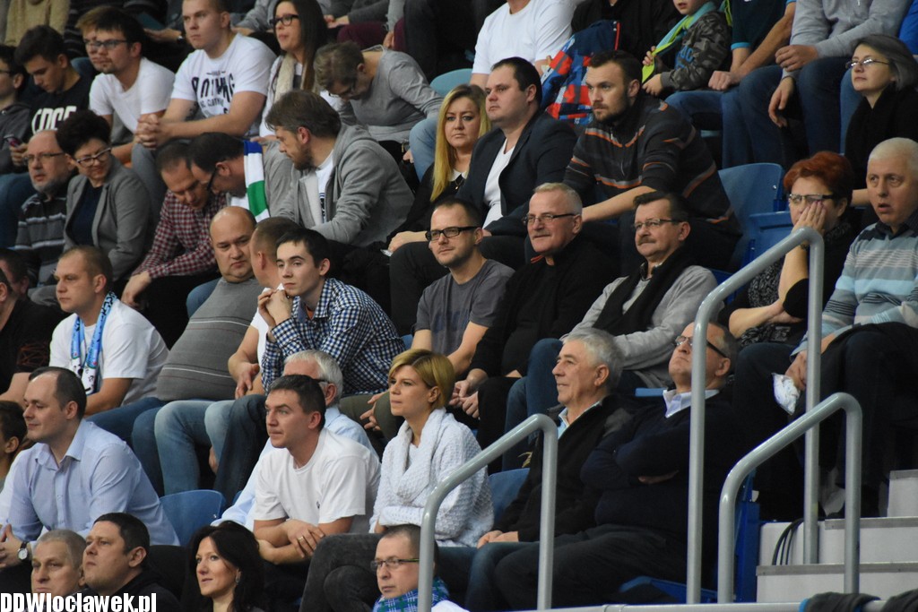 Kibice na meczu Anwil - Śląsk