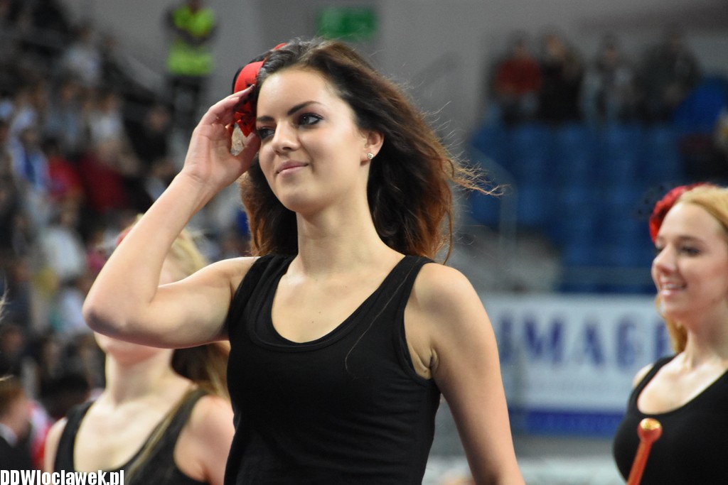 Cheerleaderki na meczu ze Śląskiem