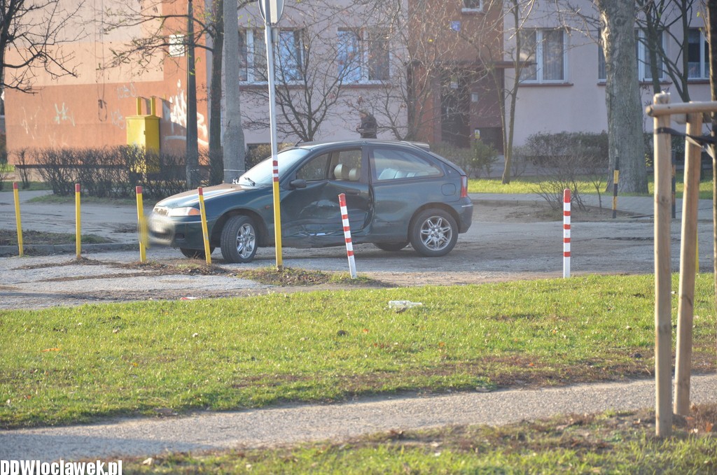 Kolizja na ul. Polnej