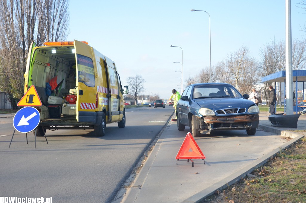 Kolizja na ul. Polnej