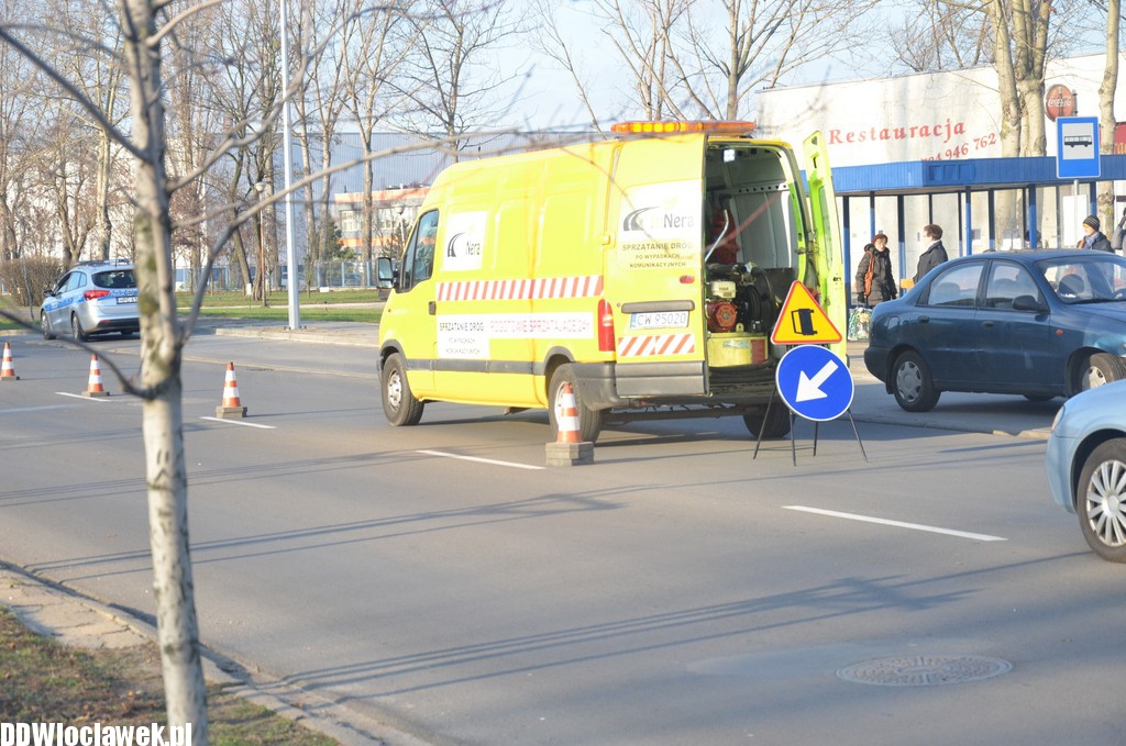 Kolizja na ul. Polnej