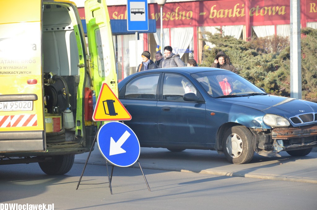 Kolizja na ul. Polnej