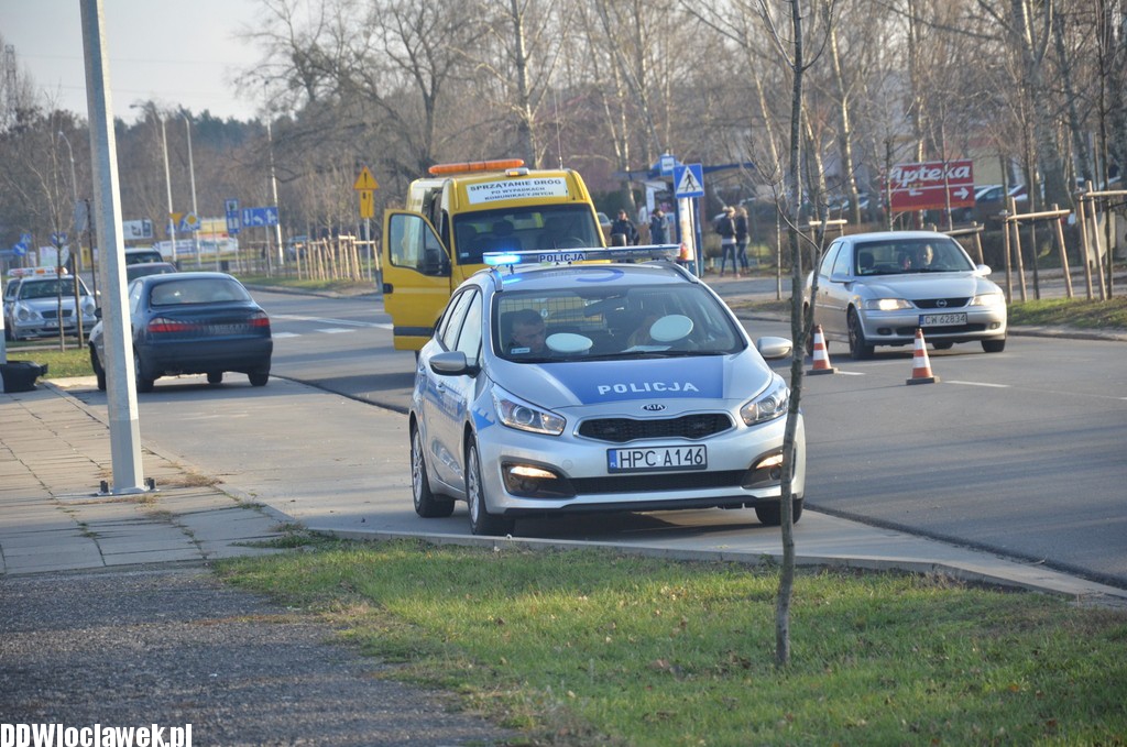 Kolizja na ul. Polnej