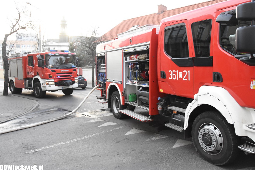 Strażacy znowu interweniowali na Piekarskiej