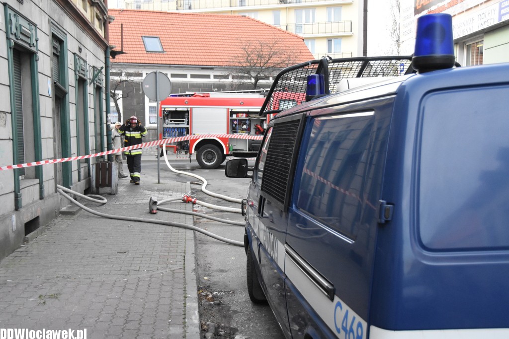 Strażacy znowu interweniowali na Piekarskiej