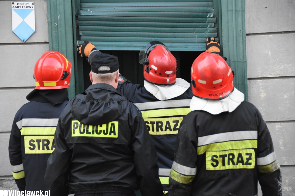 Strażacy znowu interweniowali na Piekarskiej