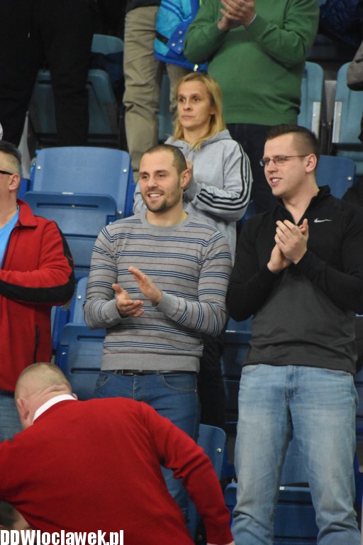 Kibice na meczu Anwil - Polpharma
