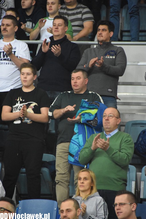 Kibice na meczu Anwil - Polpharma