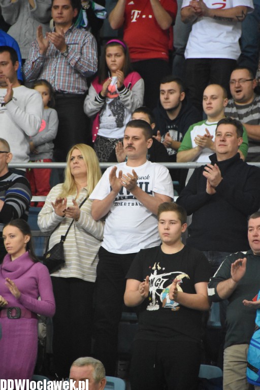 Kibice na meczu Anwil - Polpharma