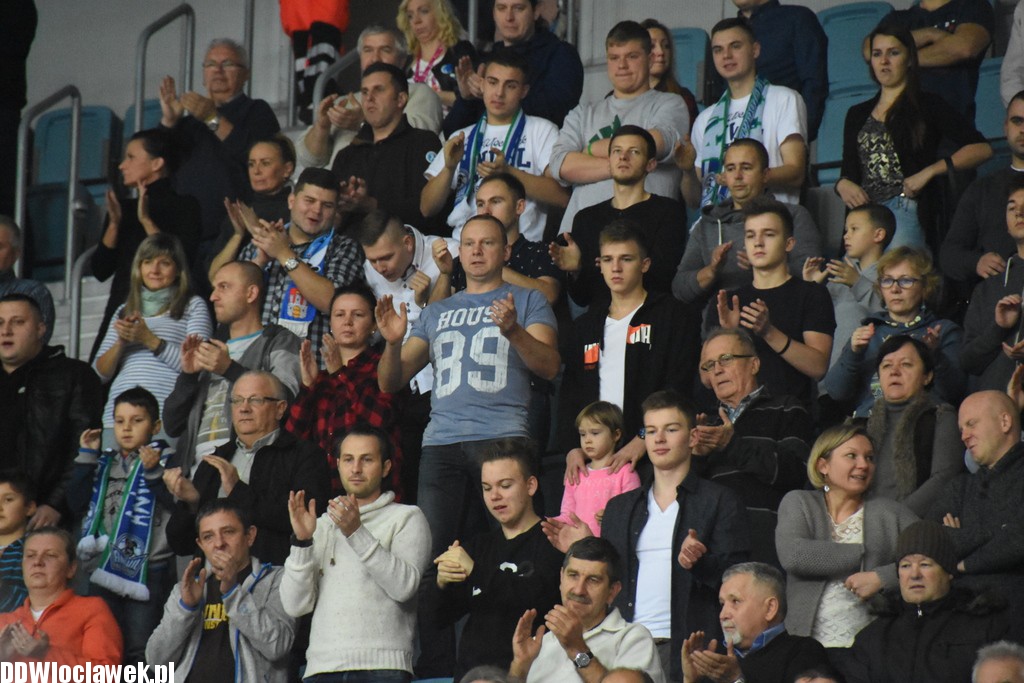 Kibice na meczu Anwil - Polpharma