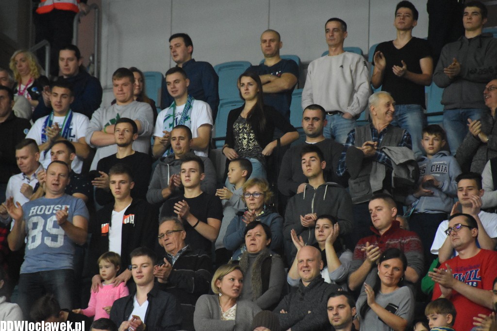 Kibice na meczu Anwil - Polpharma