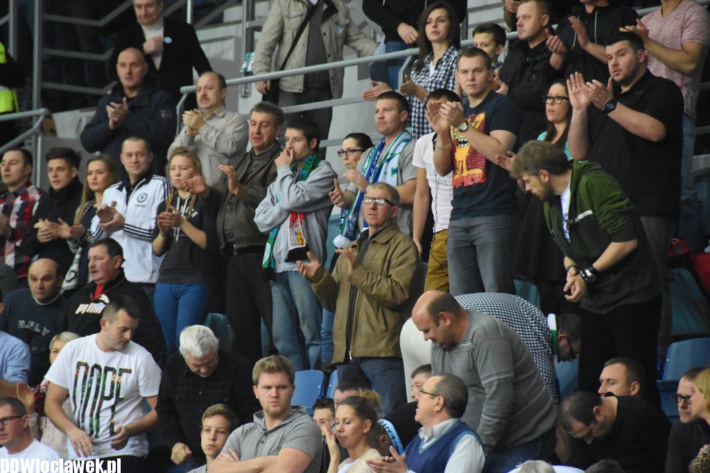 Kibice na meczu Anwil - Polpharma