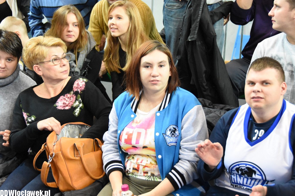 Kibice na meczu Anwil - Polpharma