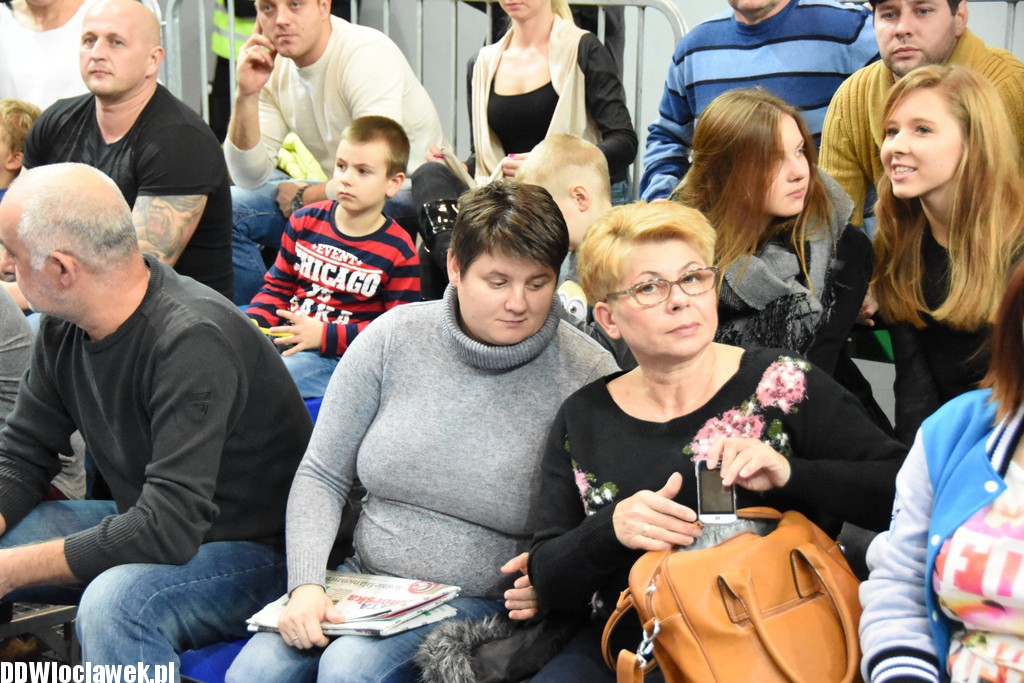 Kibice na meczu Anwil - Polpharma