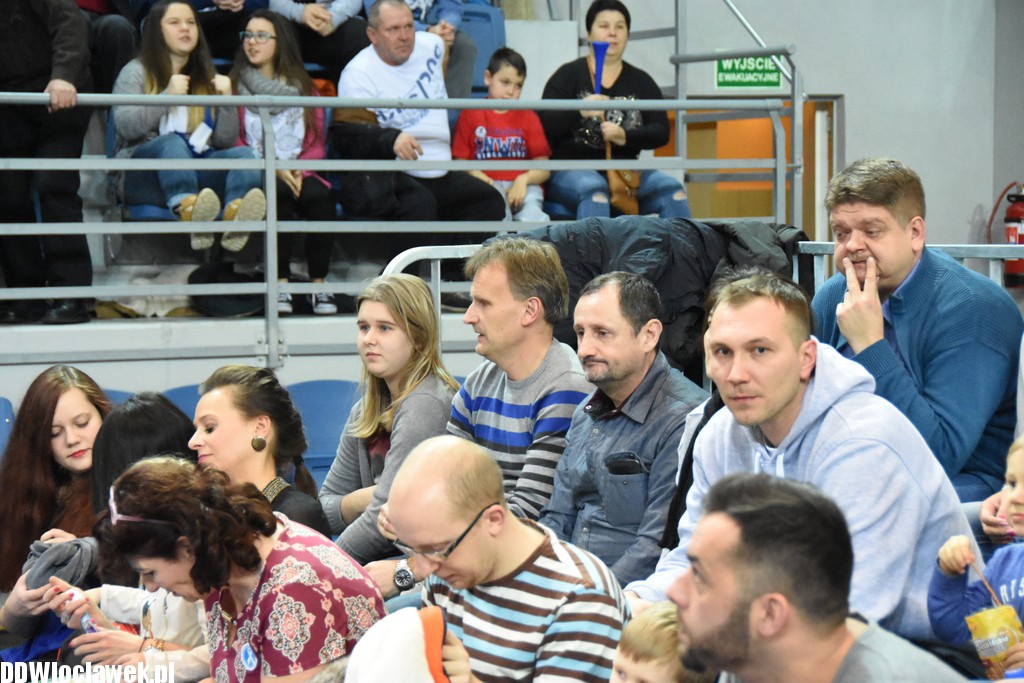 Kibice na meczu Anwil - Polpharma