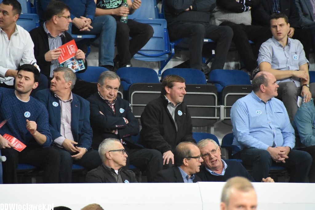Kibice na meczu Anwil - Polpharma