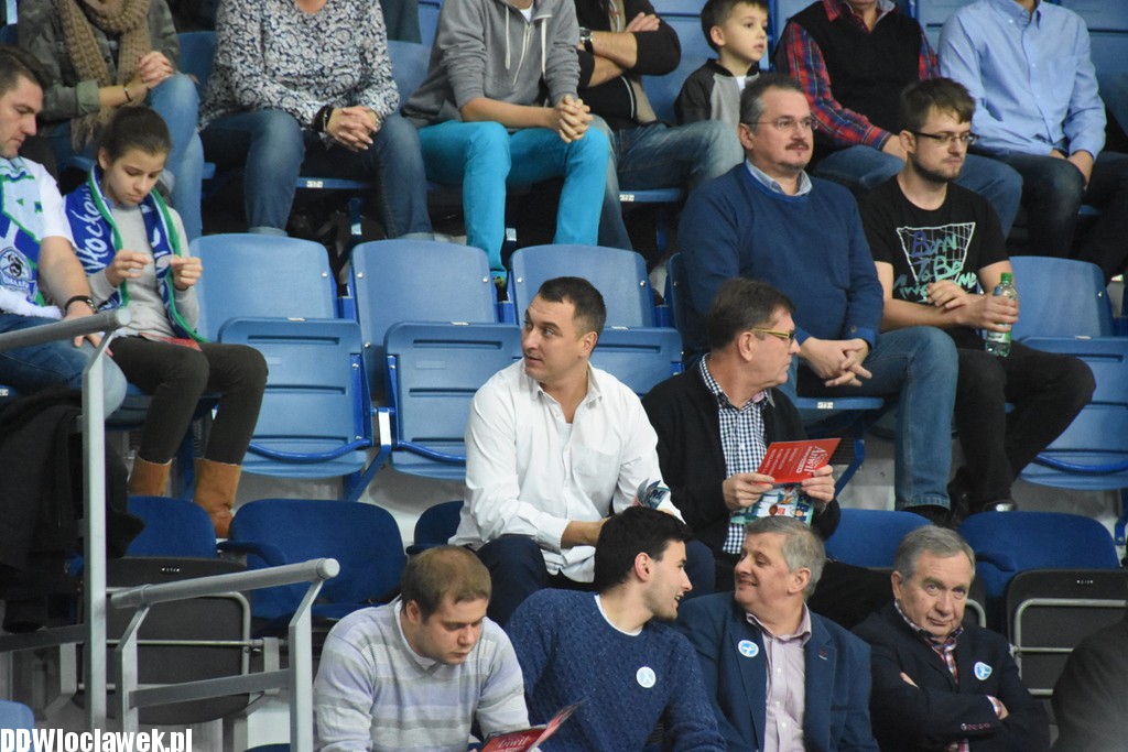 Kibice na meczu Anwil - Polpharma